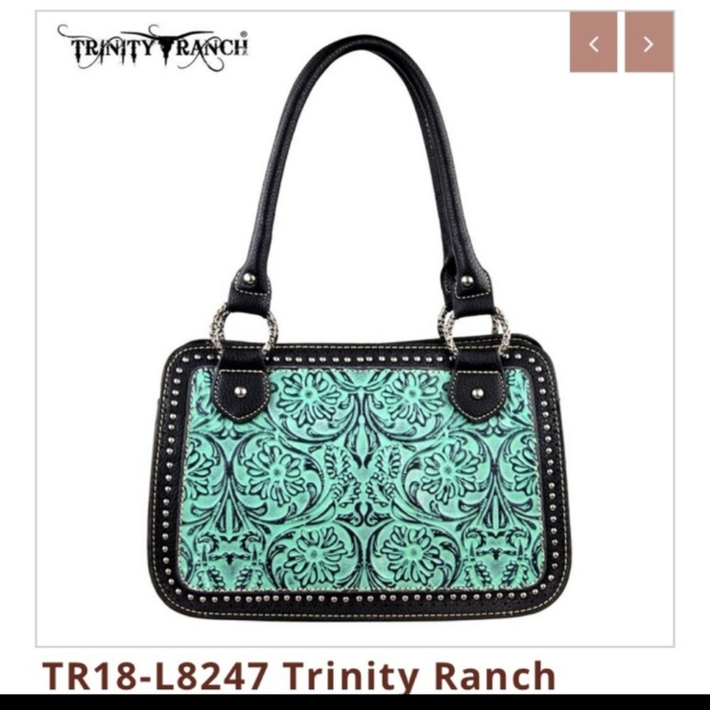 🌻HP🌻Montana West Trinity Ranch Bag - Picture 1 of 7